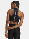 Under Armour Ženski top Under Armour UA HG Rib Tank-BLK