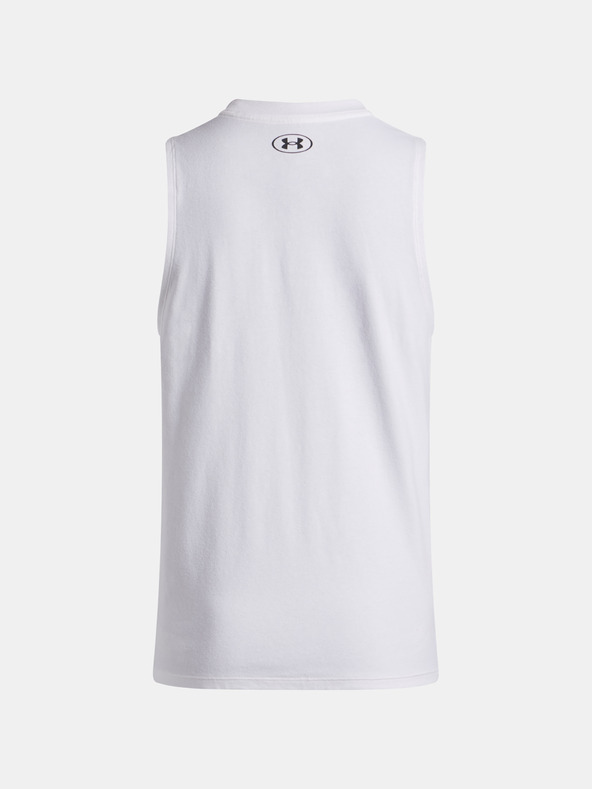 Under Armour Ženski top Under Armour UA Varsity U Tank-WHT
