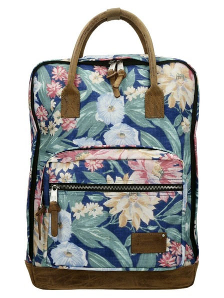 Enrico Benetti Ruksak Enrico Benetti Santiago 46180 Mornarsko plava cvjetna