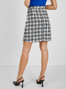 Orsay Crno-bijela ženska suknja na kockice ORSAY