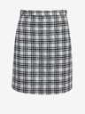 Orsay Crno-bijela ženska suknja na kockice ORSAY