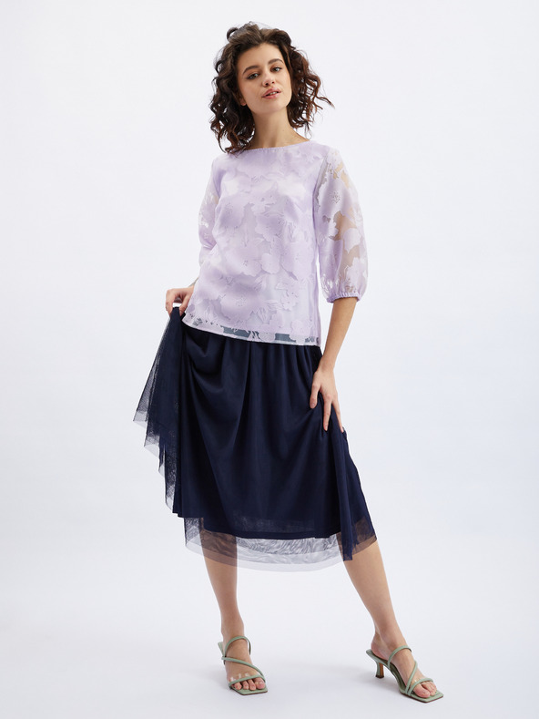 Orsay Svjetloljubičasta ženska bluza cvjetnog uzorka ORSAY