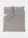 Kvalitex Satensko francusko posteljno rublje LUXURY COLLECTION 1+2, 220x200, 70x90cm svijetlo sivo