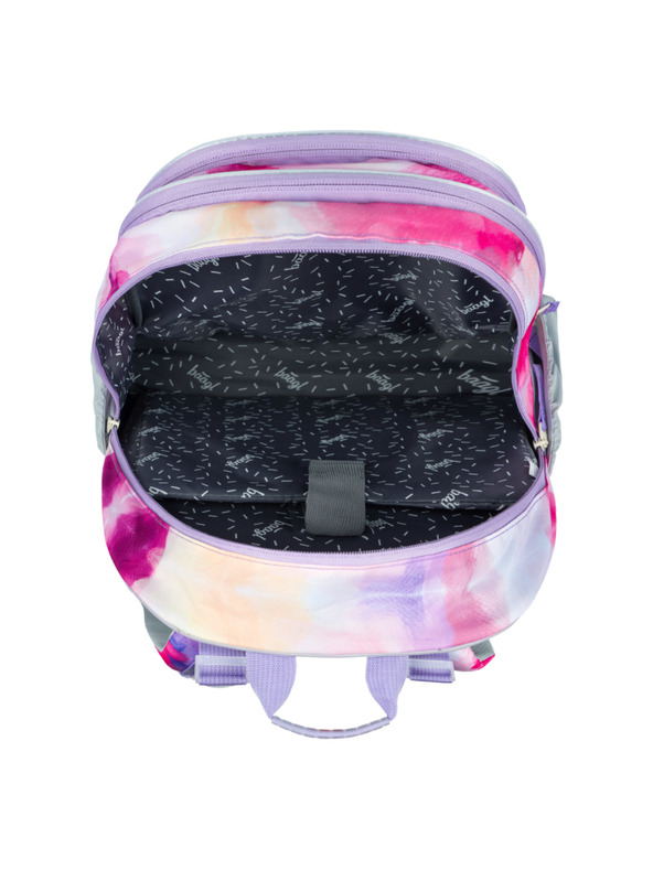 BAAGL  Ružičasti školski set - ruksak, pernica, torba Baagl Core Painting