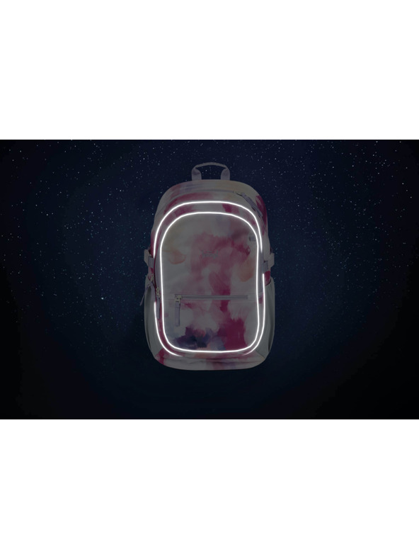 BAAGL  Ružičasti školski set - ruksak, pernica, torba Baagl Core Painting