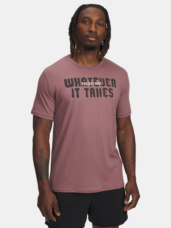 Under Armour Muška majica Under Armour Pjt Rck Q3 SS 1-BRN