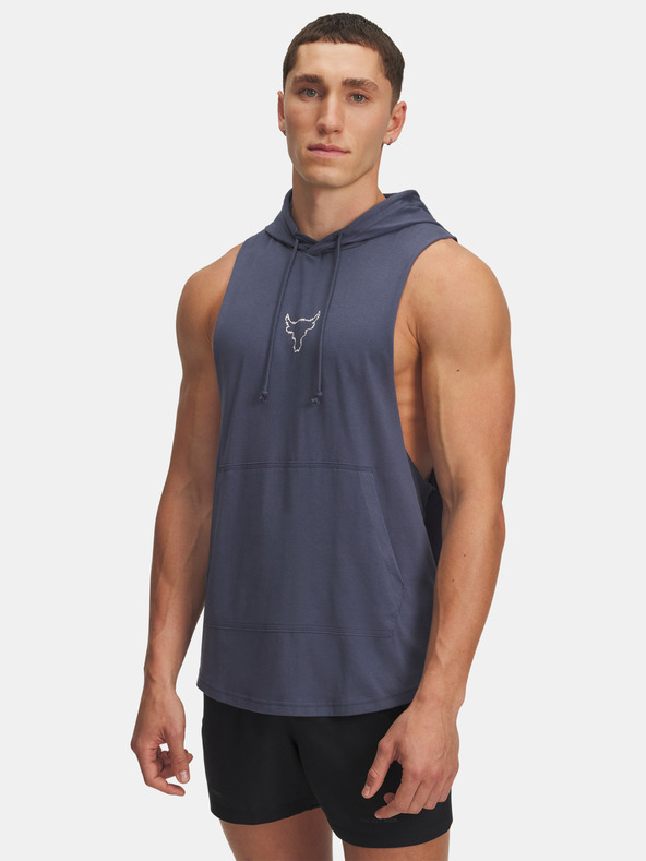 Under Armour Muška dukserica Under Armour Pjt Rck Q3PO SL Hoodie-GRY