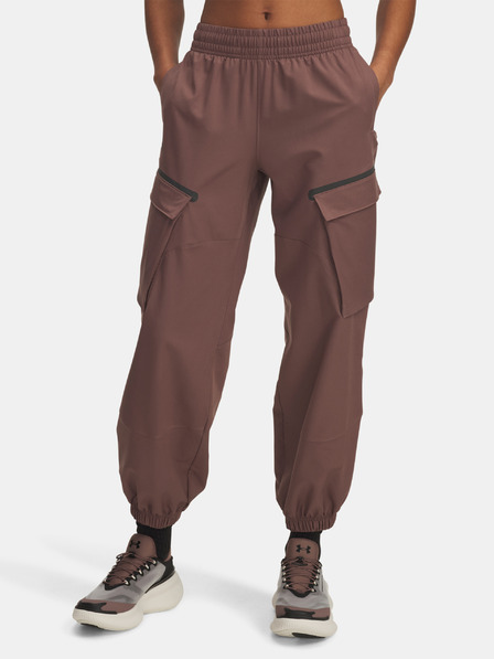 Under Armour Ženske sportske hlače Under Armour UA Unstoppable Cargo Pants-BRN