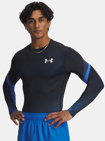 Under Armour Muška majica Under Armour UA Heatgear Sub Crew LS-BLU