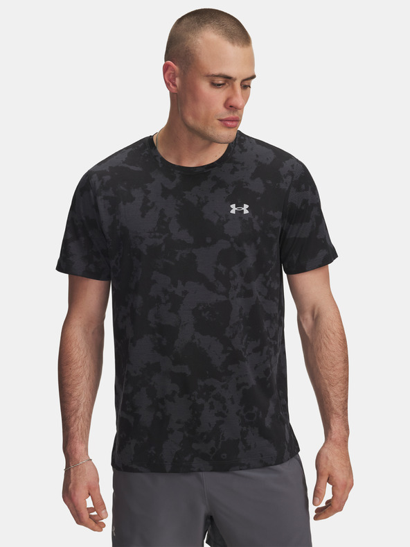 Under Armour Muška majica Under Armour UA Launch Printed SS-GRY