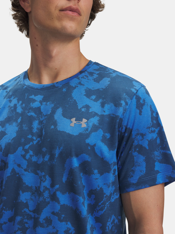 Under Armour Muška majica Under Armour UA Launch Printed SS-BLU