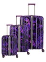Travelite Set putnih kofera Travelite Lascana Edition S,M,L Purple Swirl