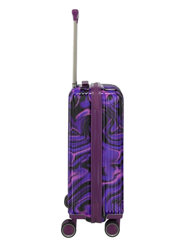 Travelite Set putnih kofera Travelite Lascana Edition S,M,L Purple Swirl