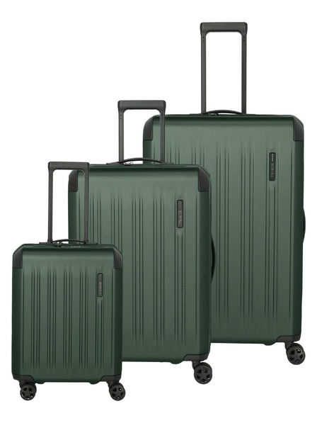 Travelite Set putnih kofera Travelite Dynamiic S,M,L Green