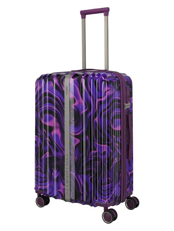 Travelite Putni kofer Travelite Lascana Edition M Purple Swirl