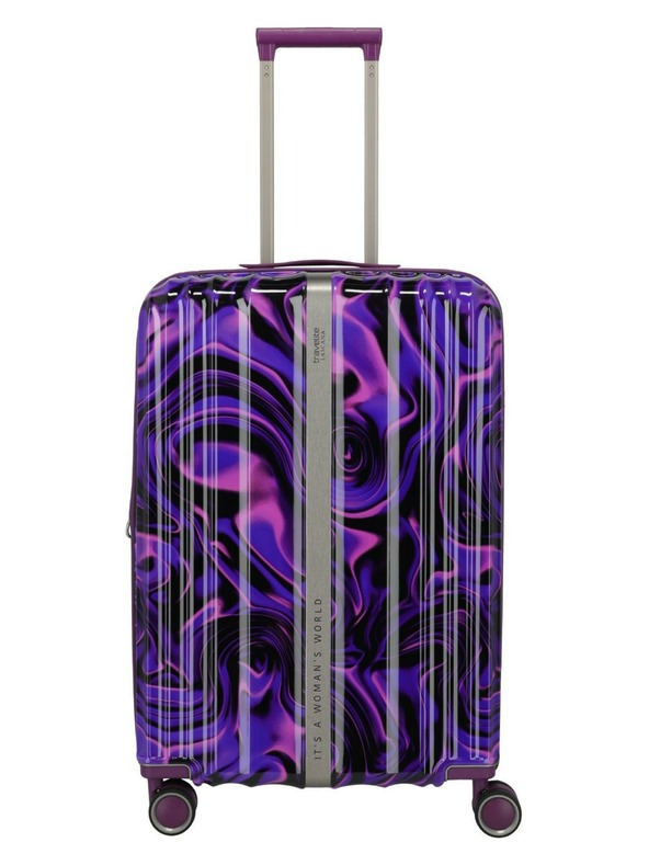 Travelite Putni kofer Travelite Lascana Edition M Purple Swirl