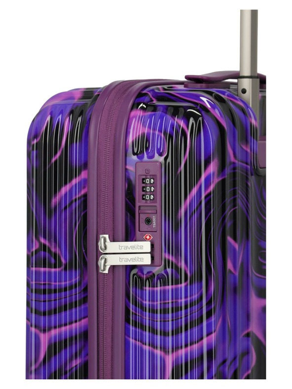Travelite Putni kofer Travelite Lascana Edition L Purple Swirl