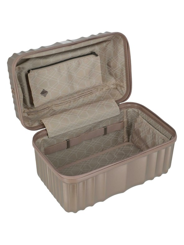 Travelite Kozmetička torbica Travelite Paros Beauty Case Cappuccino