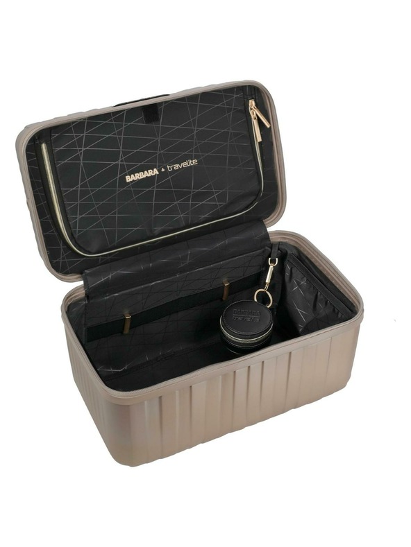 Travelite Kozmetička torbica Travelite BARBARA Novelty Beauty Case Satin Nude