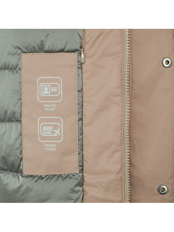 Geox Bež muška pernata jakna Geox Aurelio