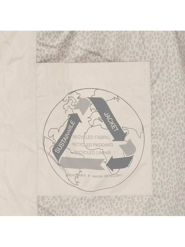 Geox Bež ženska prošivena jakna Geox Anylla