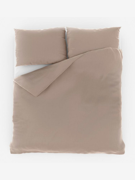 Kvalitex Francuska muslin posteljina 240x200, 70x90cm bež Kvalitex