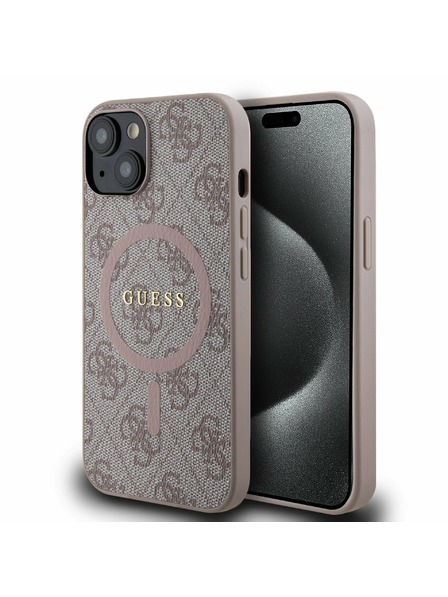 Guess Guess 4G Stražnji poklopac za iPhone 14 Roza