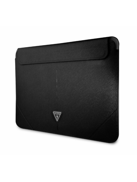 Guess Guess Saffiano Triangle Metal Logo Navlaka za računalo 13/14" Crna