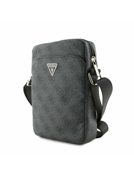 Guess Guess PU 4G Triangle Logo Torba 8" Crna