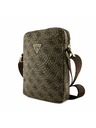 Guess Guess PU 4G Triangle Logo Torba 8" Smeđa