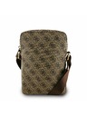 Guess Guess PU 4G Triangle Logo Torba 8" Smeđa