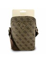 Guess Guess PU 4G Triangle Logo Torba 8" Smeđa