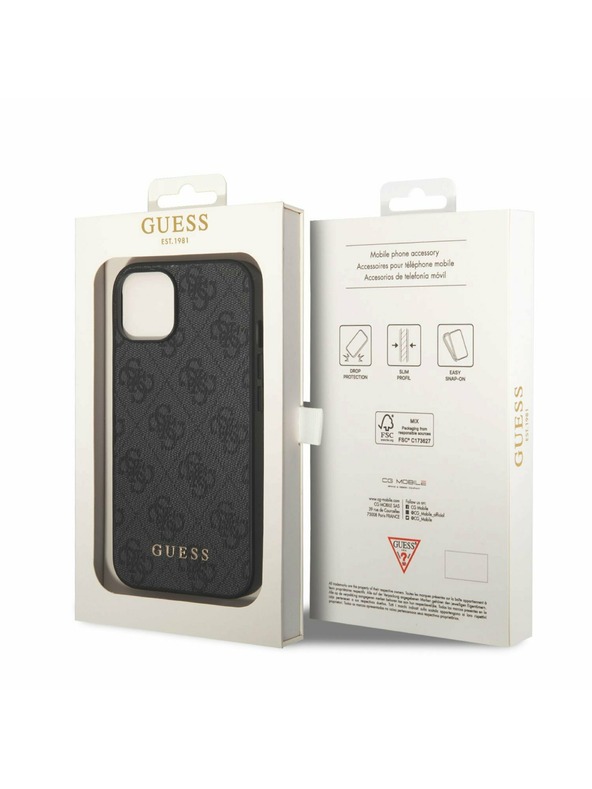 Guess Guess 4G Stražnji Poklopac za iPhone 14 Smeđa