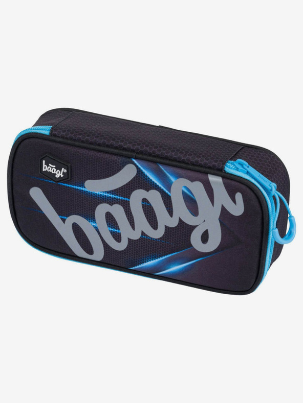 BAAGL  Black 3 kompleta skate bluelight: ruksak, pernica, torba Baagl