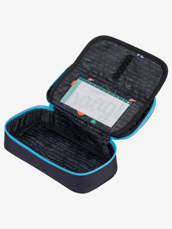 BAAGL  Black 3 kompleta skate bluelight: ruksak, pernica, torba Baagl