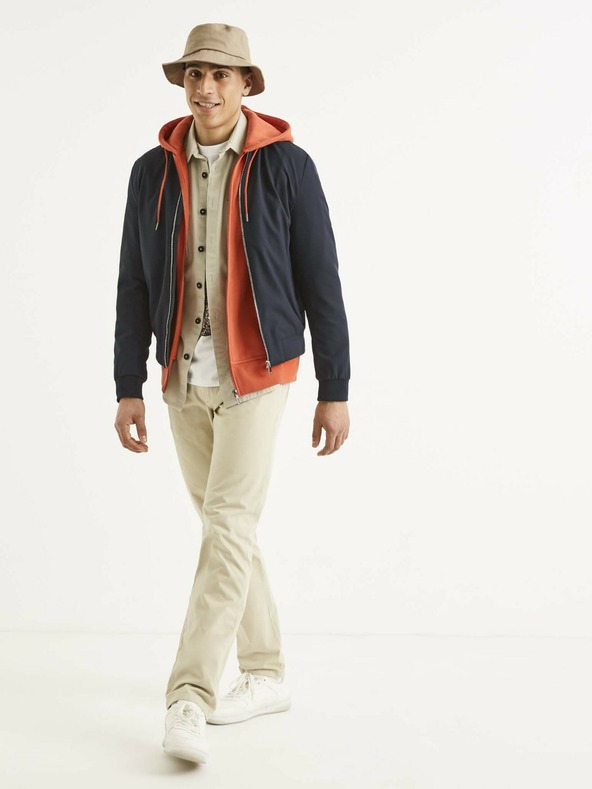 Celio Celio bež muške hlače