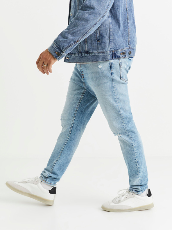 Celio Svijetloplave muške traperice Celio Vocarrot1