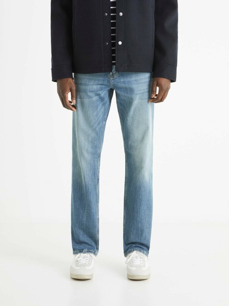 Celio Svijetloplave muške traperice ravnog kroja Celio C5