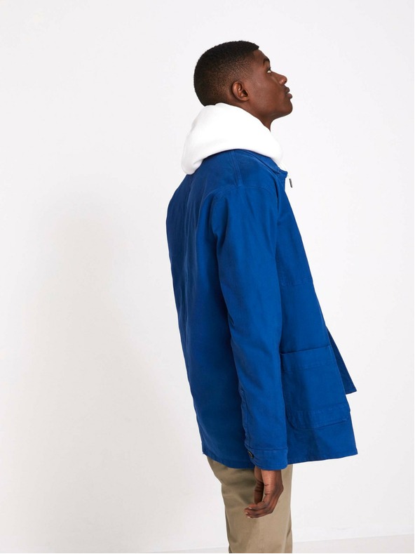 Celio Plava muška lagana jakna s džepovima Celio Muse