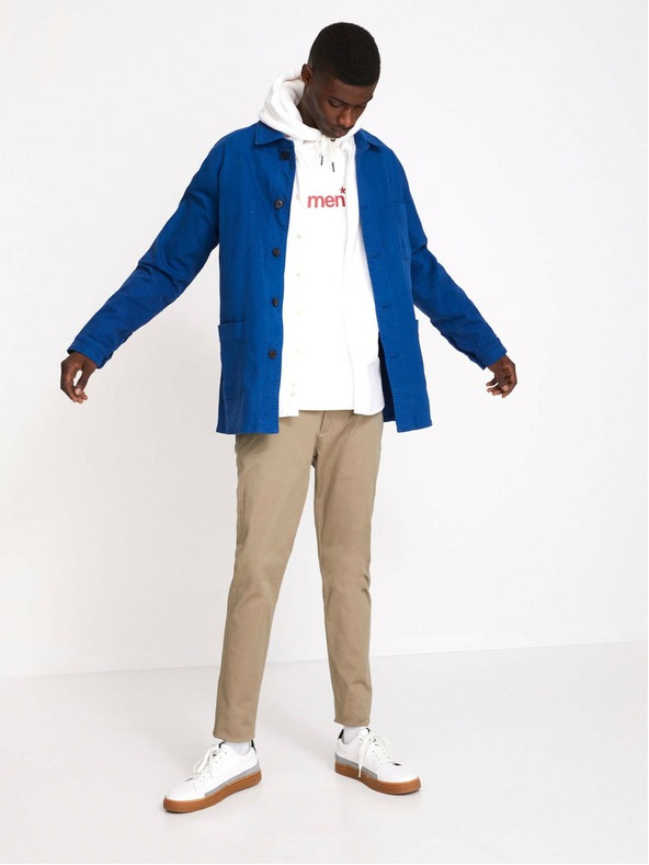 Celio Plava muška lagana jakna s džepovima Celio Muse