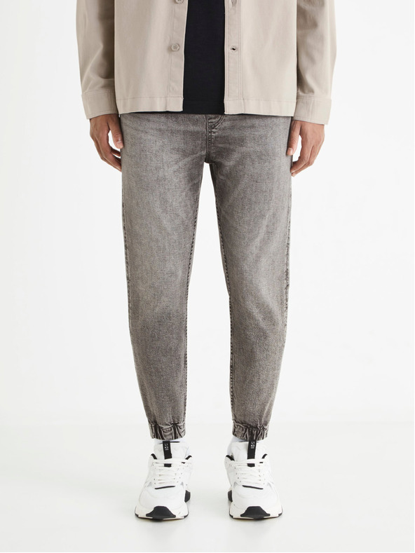 Celio Sive muške jogger traperice Celio Bojog3