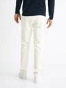 Celio Krem muške slim fit traperice Celio Coslim4