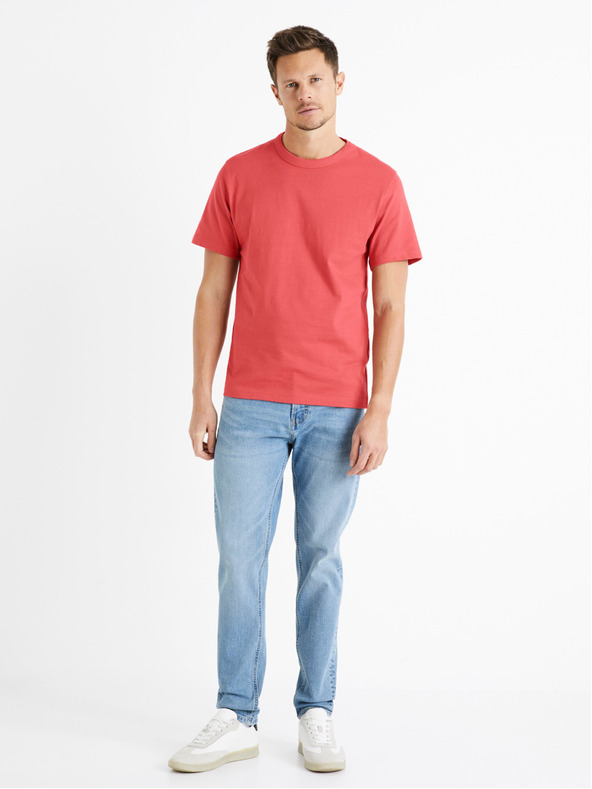 Celio Svijetloplave muške slim fit traperice Celio C25 Doslight25