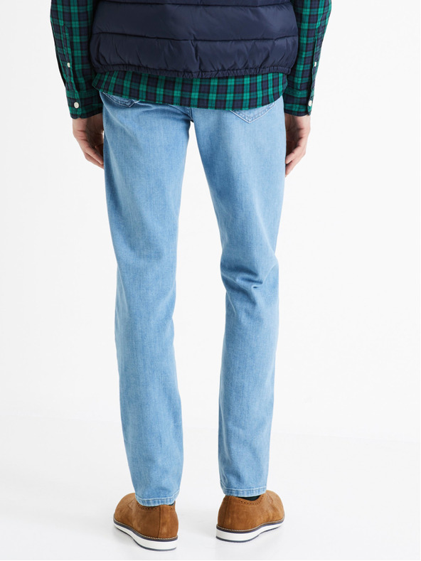 Celio Svijetloplave muške slim fit traperice Celio C25 Dosoft25