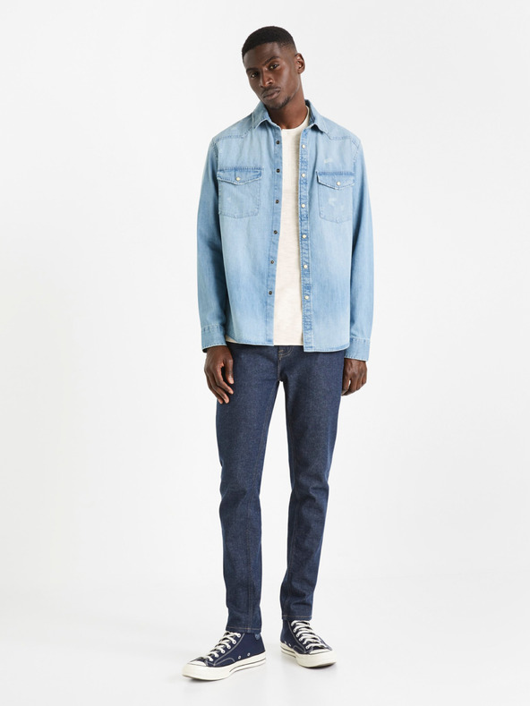 Celio Celio Decanoe bijeli muški pulover