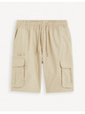 Celio Bež muške kratke hlače Celio Fostopbm