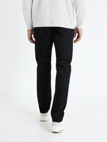 Celio Crne muške traperice ravnog kroja Celio Fobody15