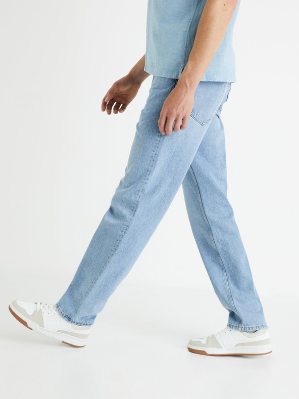 Celio Svijetloplave muške traperice ravnog kroja Celio Foloose