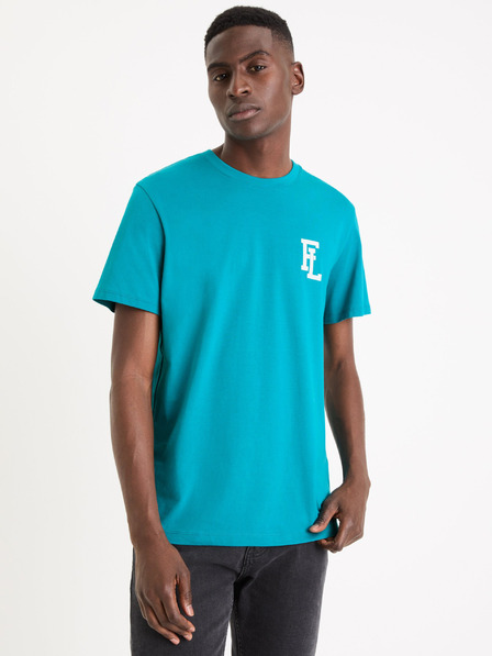 Celio Plava muška majica Celio Gexflov