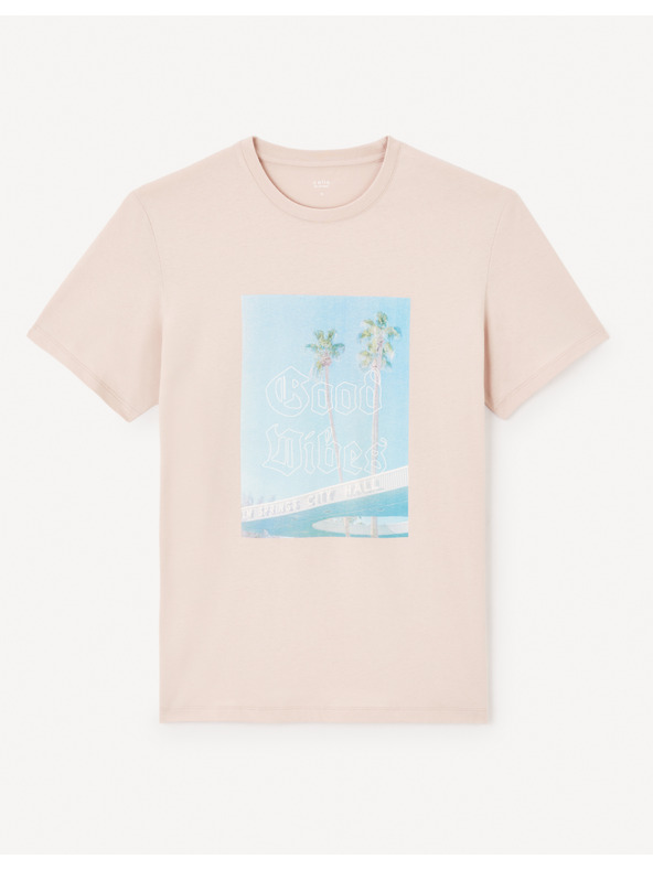 Celio Celio Jevibe roza muška majica